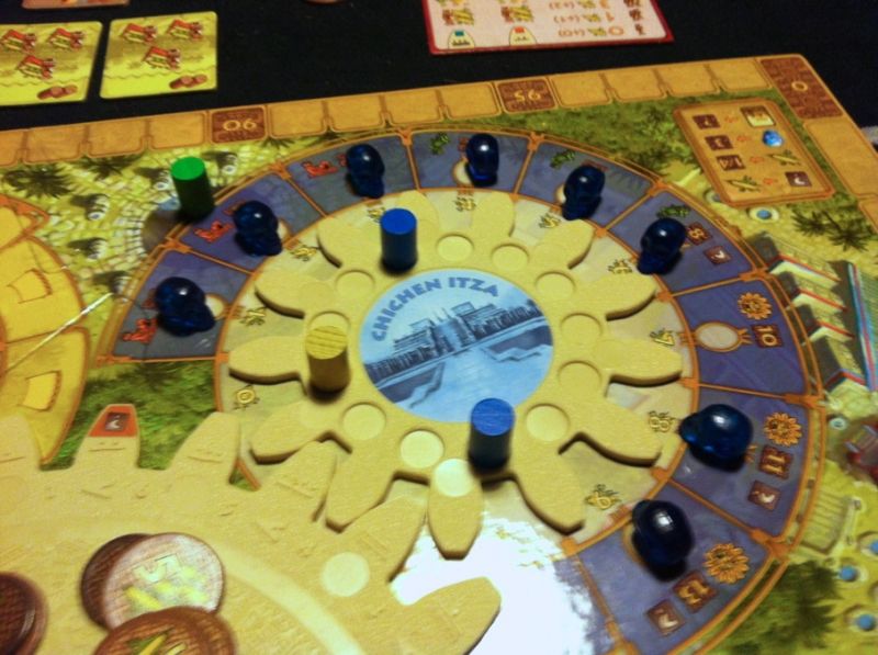 On a beaucoup joué sur les crânes sur cette partie... J'en pose 5 et Marco 3.. l'écart est là principalement