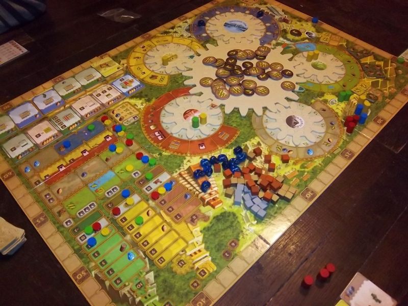 J'aime beaucoup l'aspect de ce plateau coloré...