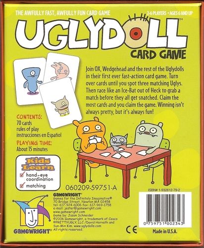 Uglydoll Card Game