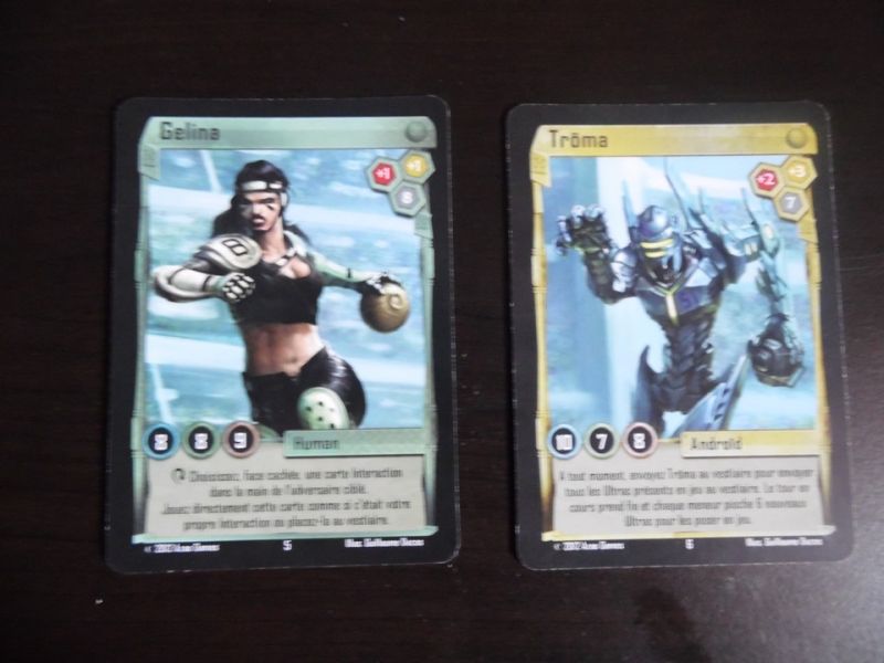 Deux cartes de la nouvelle édition...