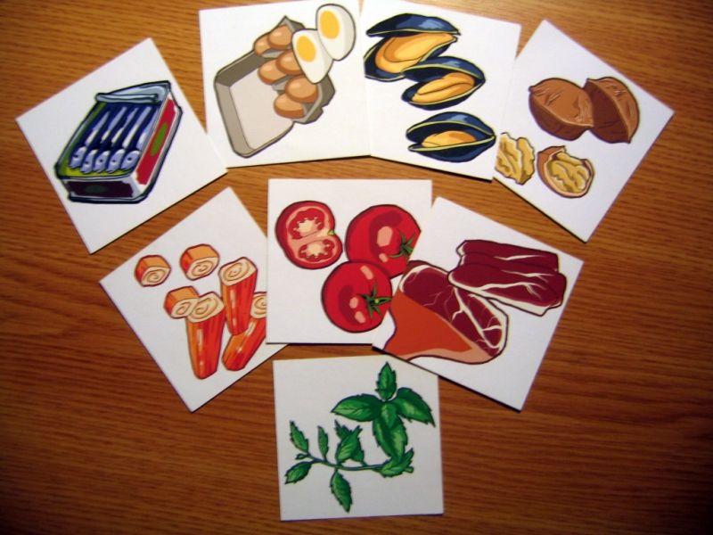 Les illustrations qui viendront égayer les cartes du jeu