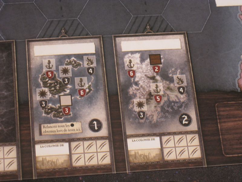 Zoom du plateau original