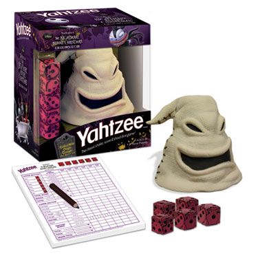 YAHTZEE: Tim Burton's The Nightmare Before Christm