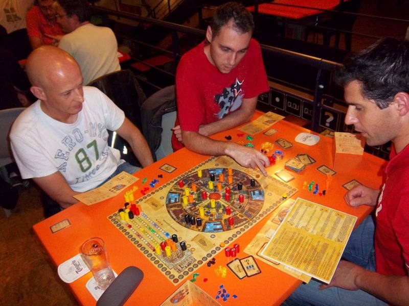 Mes adversaires d'hier soir, messieurs Remi, Kapitch et le Captain Cavern...