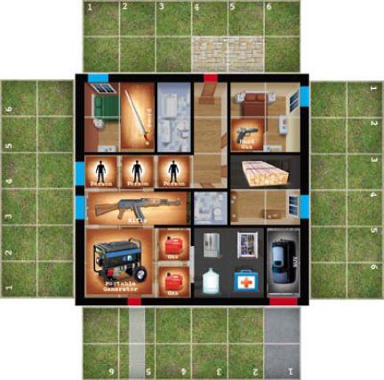 Zombie survival The Board Game