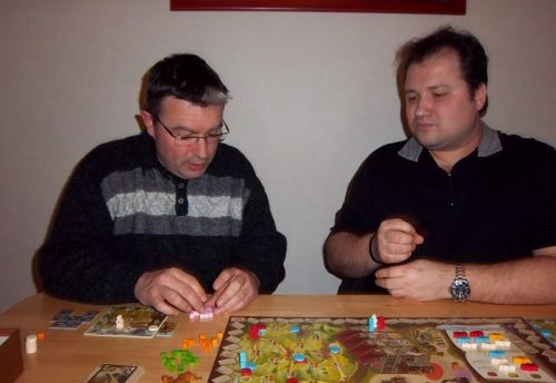 Le débat de fin de partie sur l'importance du marché...animé, mais correct. Et puis j'ai calmé les choses avec quelques bonbons Haribo