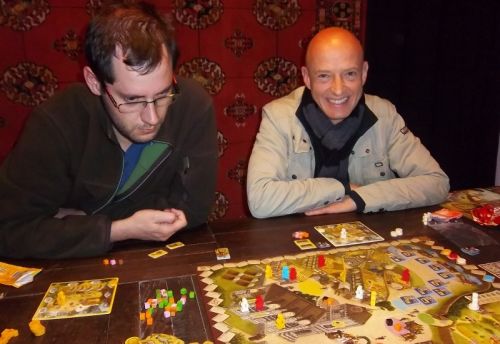 Monsieur Lupo666 concentré pour sa première partie de descendance, monsieur Rémi toujours décontracté...