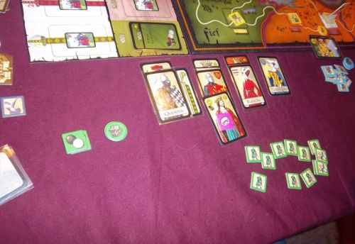 La famille finale de Dame Camille, avec 3 points, Dame Béatrice ayant le 4ième...