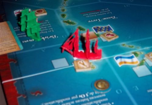 Je l'aimais bien ma frégate (en rouge).