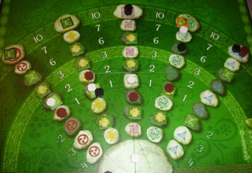 Le plateau final en mode 3 joueurs