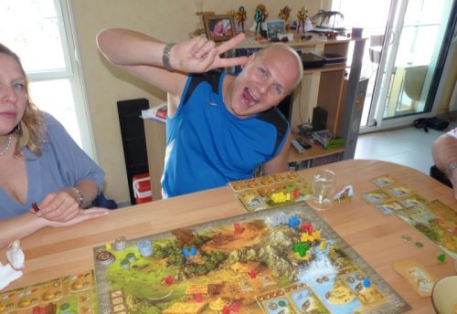 Cédric visiblement content :)