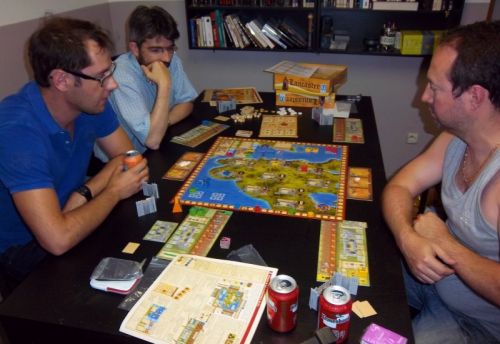 Mes 3 adversaires d'hier soir, Messieurs Lupo666, Briac et Rugh Malher....