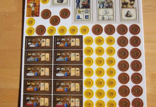 Une planche non "dépunchée" de Mombasa... 