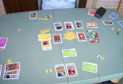 Fin de premier tour : je termine avec 6pts. Je suis un expert des bons départs ? ce jeu !