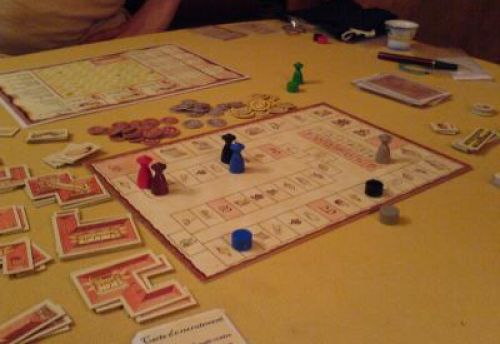 le tableau des scores à la fin de la partie