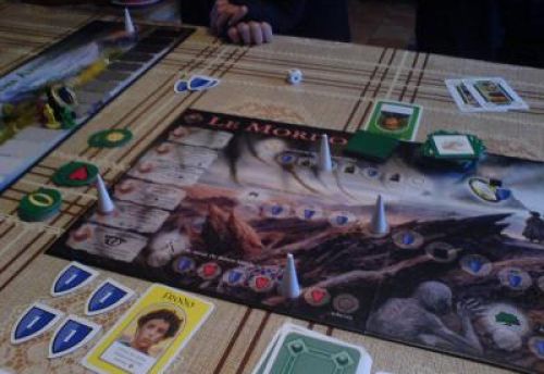 le plateau en fin de partie