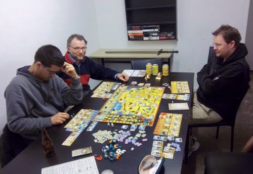 Trois redoutables barons du rail à l'assaut du continent Nord-américain. 