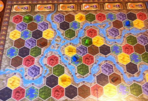 Positions de départ choisies par les joueurs pour un départ standard