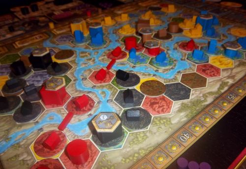 Un aperçu du plateau final...