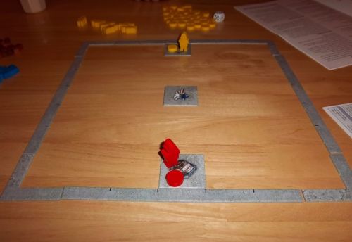 L'un des placements possibles à 2  avant le début de partie...