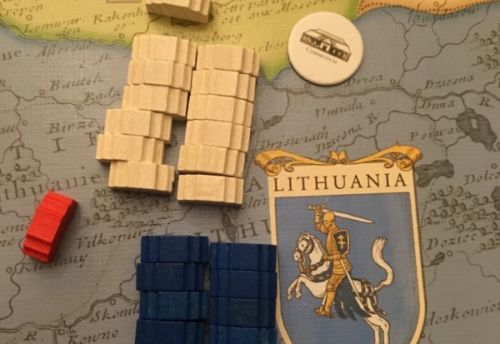 Avantage pour les Lubomirski (blancs) en Lithuanie