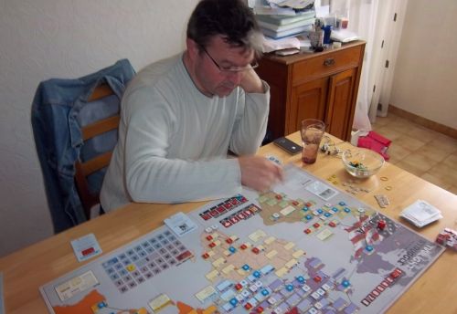 Le yankee Cormyr en pleine action.