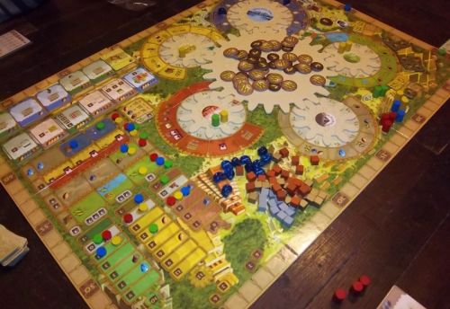 J'aime beaucoup l'aspect de ce plateau coloré...