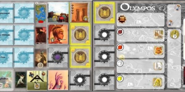 Goodies Olympos: Le plateau de Jeu Individuel.. Partie 2