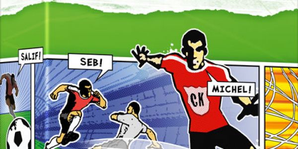 Crazy Kick sur le terrain d'Oya