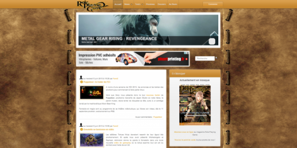 Des news RPG comme s'il en pleuvait...