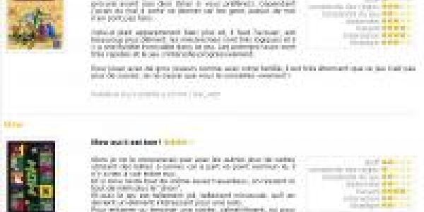 Nouveauté : des avis avec jauges de caractéristiques