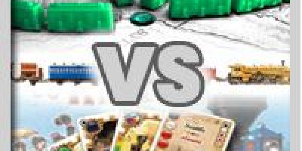Confrontation n°11 : les aventuriers du rail plateau VS version cartes !