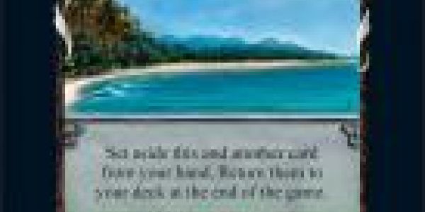 Dominion : rivages : 8 cartes révélées.