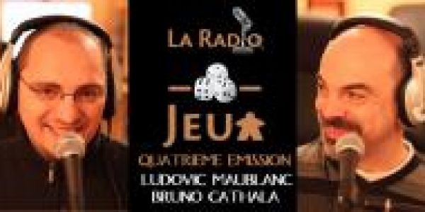 La radio des jeux accueille ce mois-ci Ludovic Maublanc et Bruno Cathala