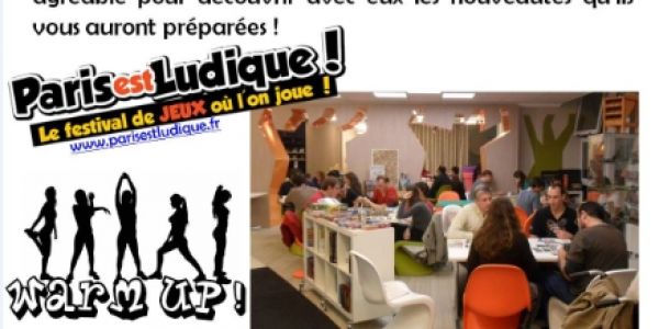 Soirée Warm-Up Paris est Ludique